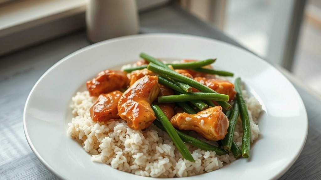 Chicken Teriyaki with Green Beans