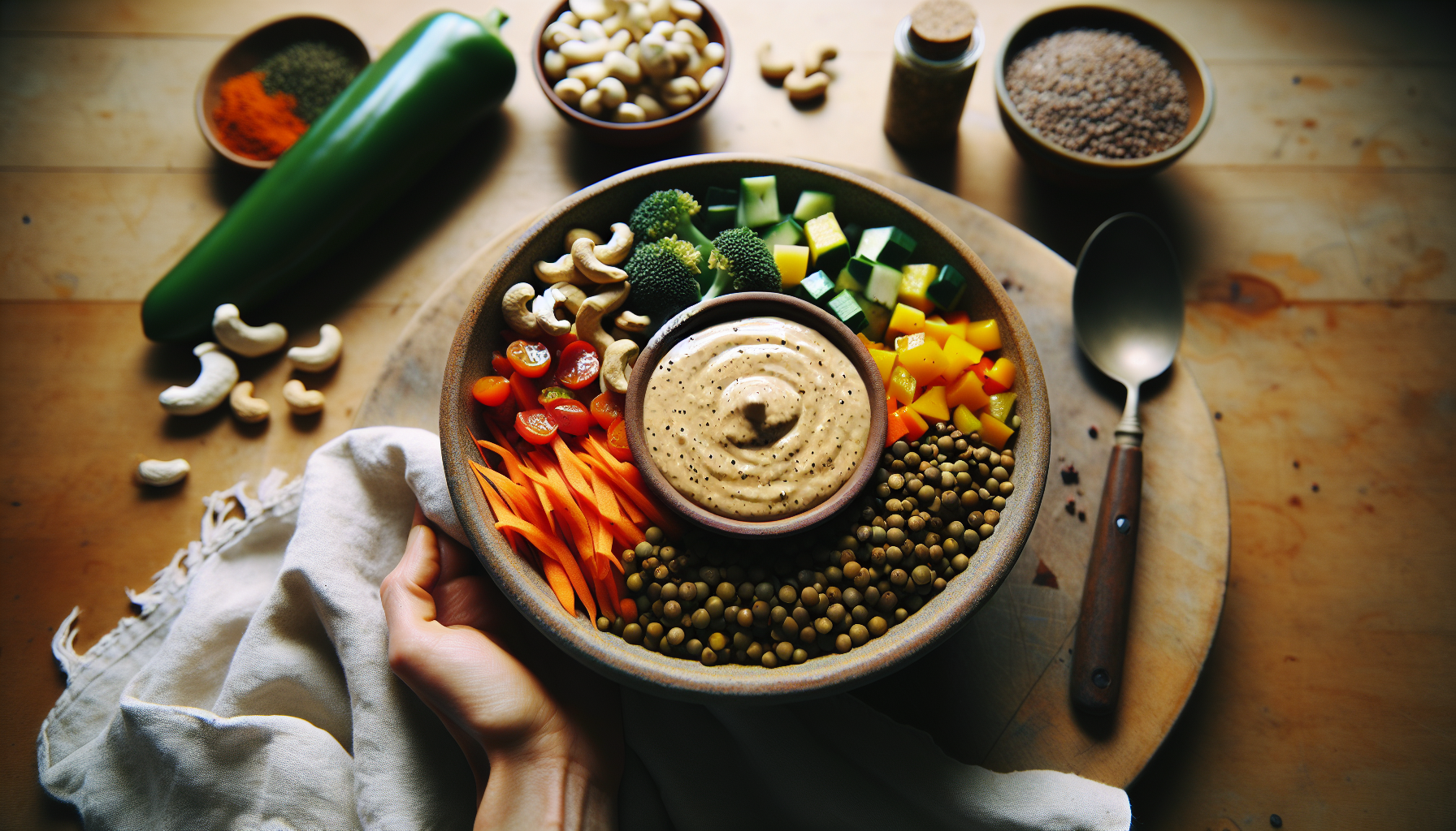 Mediterranean Lentil Bowl