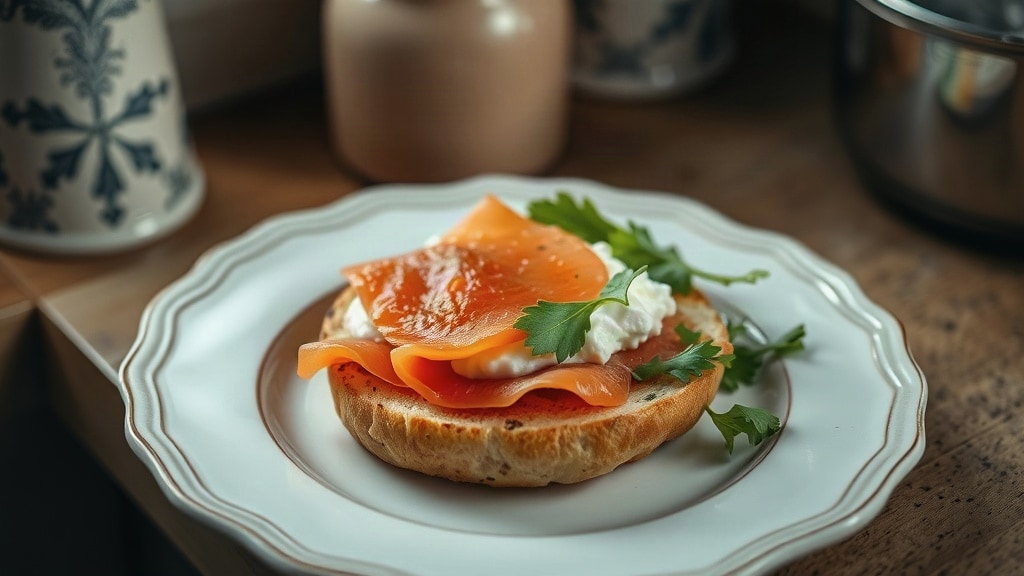 Smoked Salmon Bagel
