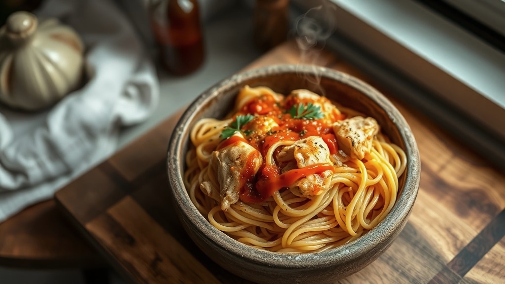 Spicy Chicken Pasta