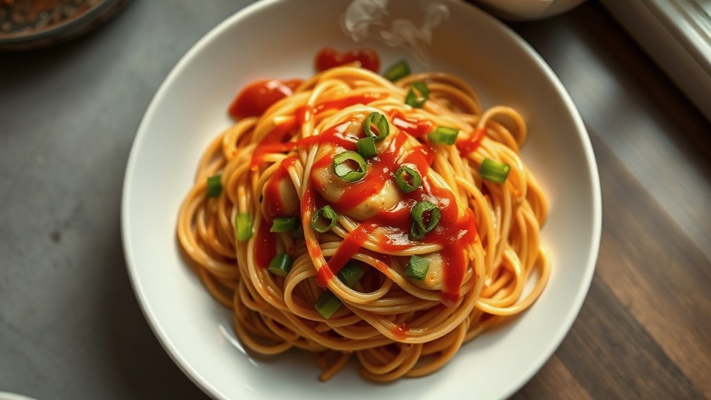 Sriracha Teriyaki Pasta