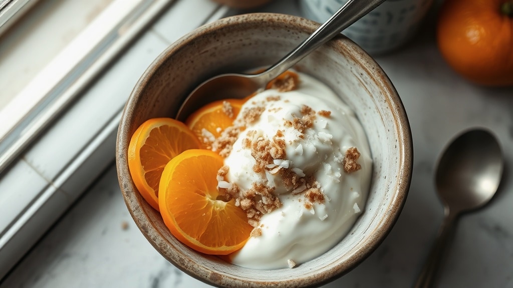 Yogurt Parfait with Clementines